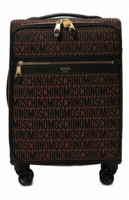 Текстильный чемодан Moschino